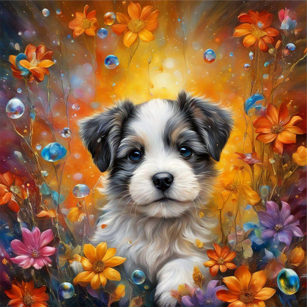 Diamond Painting - Full Round - Huacong Gouzi (30*30CM)
