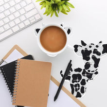 Load image into Gallery viewer, 8PCS Special Shape Diamond Painting Art Coaster Kit with Holder (Milk Cow)
