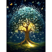 Load image into Gallery viewer, Diamond Painting - Full Round - glowing tree (30*40CM)

