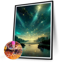 Load image into Gallery viewer, Diamond Painting - Full Round - aurora river (30*40CM)
