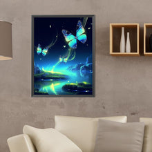 Load image into Gallery viewer, Diamond Painting - Full Round - aurora river (30*40CM)
