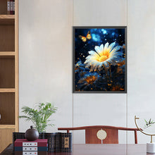 Load image into Gallery viewer, Diamond Painting - Full Round - Butterflies and glowing flowers (30*40CM)
