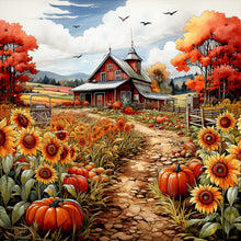 Load image into Gallery viewer, Diamond Painting - Full Round - Harvest Farm (30*30CM)
