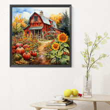 Load image into Gallery viewer, Diamond Painting - Full Round - Harvest Farm (30*30CM)
