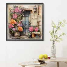 Load image into Gallery viewer, Diamond Painting - Full Round - Nostalgic garden entrance (30*30CM)
