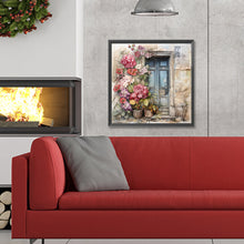 Load image into Gallery viewer, Diamond Painting - Full Round - Nostalgic garden entrance (30*30CM)
