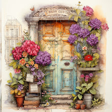 Load image into Gallery viewer, Diamond Painting - Full Round - Nostalgic garden entrance (30*30CM)
