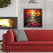 Load image into Gallery viewer, Diamond Painting - Full Round - maple leaf forest (30*30CM)
