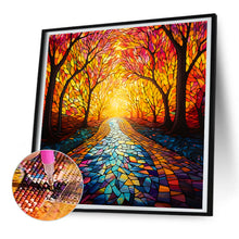 Load image into Gallery viewer, Diamond Painting - Full Round - maple leaf forest (30*30CM)
