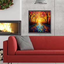 Load image into Gallery viewer, Diamond Painting - Full Round - maple leaf forest (30*30CM)
