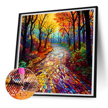 Load image into Gallery viewer, Diamond Painting - Full Round - maple leaf forest (30*30CM)

