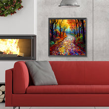 Load image into Gallery viewer, Diamond Painting - Full Round - maple leaf forest (30*30CM)

