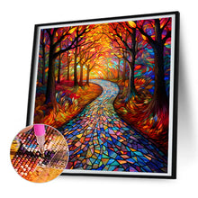 Load image into Gallery viewer, Diamond Painting - Full Round - maple leaf forest (30*30CM)
