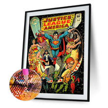 Load image into Gallery viewer, Diamond Painting - Full Round - DC universe characters (30*40CM)
