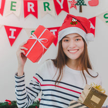 Load image into Gallery viewer, DIY Diamond Painting Christmas Hat Comfort Soft for Adults Unisex (Owl #1)
