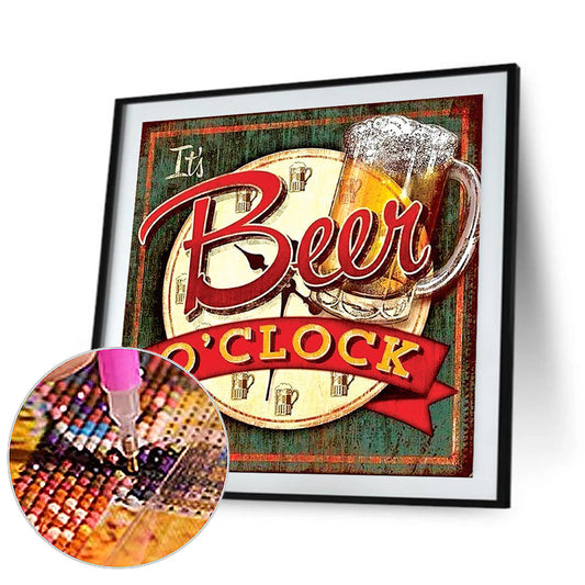 Diamond Painting - Full Round - beer time (40*40CM)
