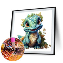 Load image into Gallery viewer, Diamond Painting - Full Round - little dinosaur (30*30CM)
