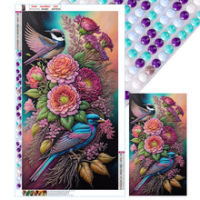 Load image into Gallery viewer, Diamond Painting - Full Round - flowers and birds (40*70CM)
