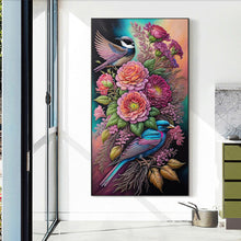 Load image into Gallery viewer, Diamond Painting - Full Round - flowers and birds (40*70CM)
