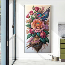 Load image into Gallery viewer, Diamond Painting - Full Round - flowers and birds (40*70CM)
