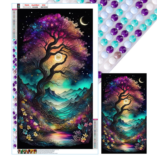 Diamond Painting - Full Round - life Tree (40*70CM)
