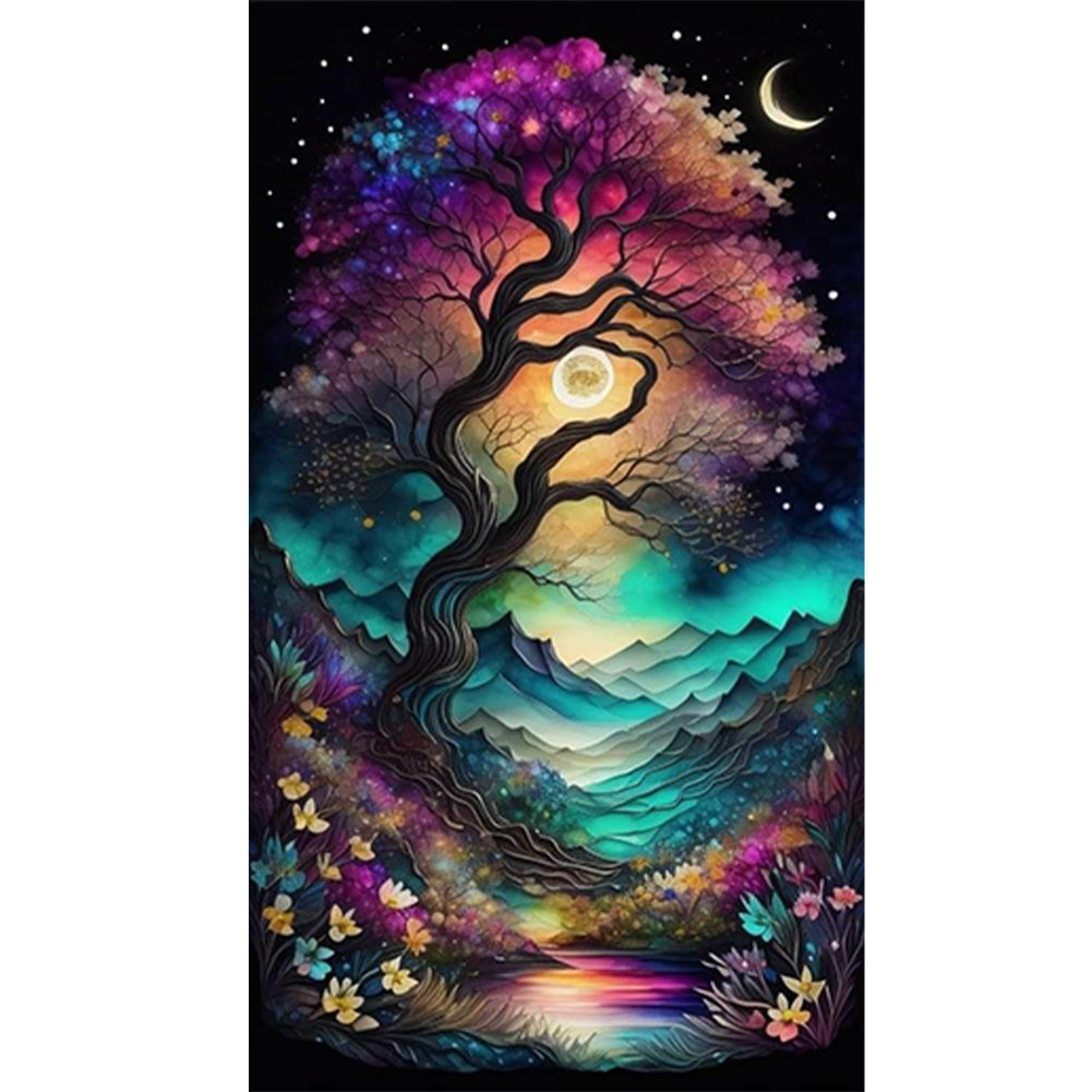 Tree of Life - Full Round - Diamond Painting(40*70cm)