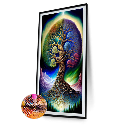 Diamond Painting - Full Round - life Tree (40*70CM)