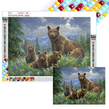 Load image into Gallery viewer, Diamond Painting - Full Square - brown bear (40*30CM)
