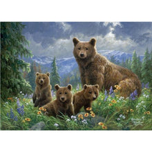 Load image into Gallery viewer, Diamond Painting - Full Square - brown bear (40*30CM)

