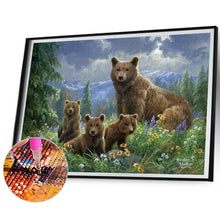 Load image into Gallery viewer, Diamond Painting - Full Square - brown bear (40*30CM)
