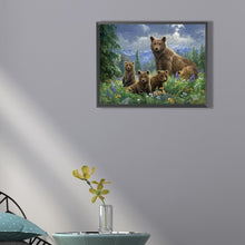 Load image into Gallery viewer, Diamond Painting - Full Square - brown bear (40*30CM)
