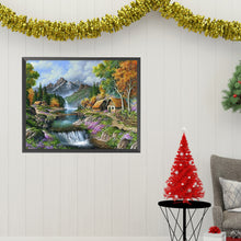 Load image into Gallery viewer, Diamond Painting - Full Square - forest waterfall (50*40CM)
