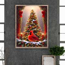 Load image into Gallery viewer, Diamond Painting - Full Round - Christmas cardinal (30*40CM)
