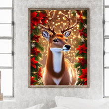 Load image into Gallery viewer, Diamond Painting - Full Round - Christmas deer (30*40CM)

