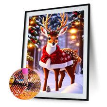 Load image into Gallery viewer, Diamond Painting - Full Round - Christmas deer (30*40CM)
