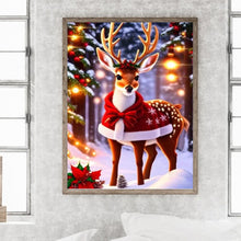 Load image into Gallery viewer, Diamond Painting - Full Round - Christmas deer (30*40CM)
