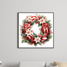 Load image into Gallery viewer, Diamond Painting - Full Round - Christmas wreath (30*30CM)
