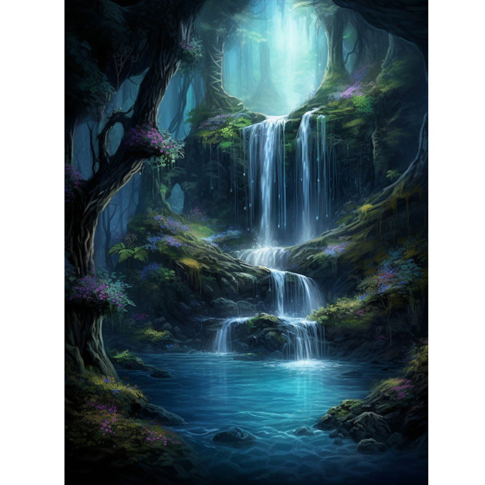 Diamond Painting - Full Round - deep secret realm (30*40CM)