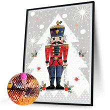 Load image into Gallery viewer, Diamond Painting - Full Round - Christmas Nutcracker (30*40CM)

