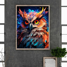 Load image into Gallery viewer, Diamond Painting - Full Round - colorful owl (30*40CM)
