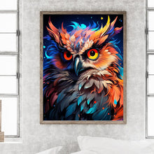 Load image into Gallery viewer, Diamond Painting - Full Round - colorful owl (30*40CM)
