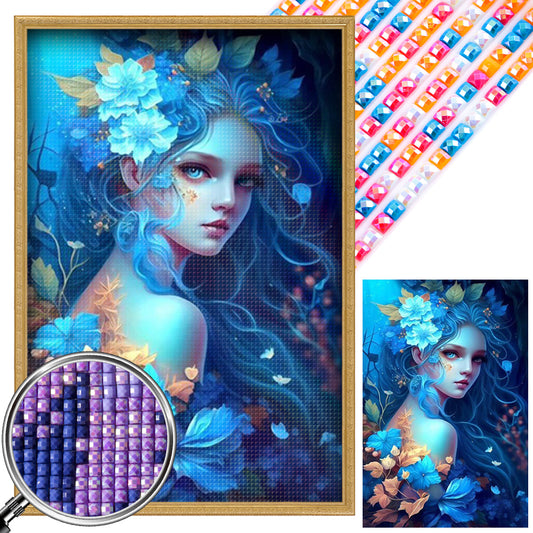 AB Diamond Painting - Full Square - Flower Fairy Character Series (40*60CM)