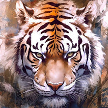Load image into Gallery viewer, Diamond Painting - Full Round - tiger (30*30CM)
