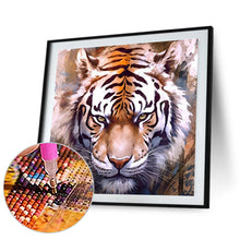 Load image into Gallery viewer, Diamond Painting - Full Round - tiger (30*30CM)
