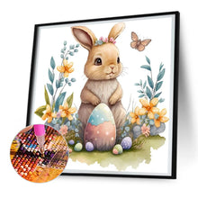 Load image into Gallery viewer, Diamond Painting - Full Round - rabbit (30*30CM)
