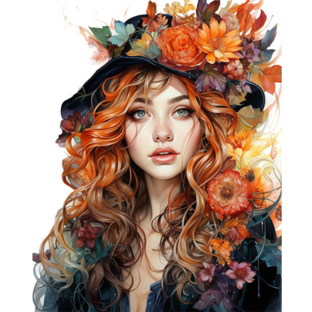 Diamond Painting - Full Round - witch (40*50CM)