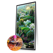 Load image into Gallery viewer, AB Diamond Painting - Full Round - Dream green space (40*70CM)
