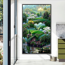 Load image into Gallery viewer, AB Diamond Painting - Full Round - Dream green space (40*70CM)
