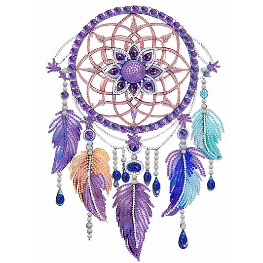 Diamond Painting - Partial Special Shaped - Dreamcatcher (30*40CM)