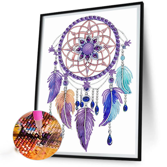 Diamond Painting - Partial Special Shaped - Dreamcatcher (30*40CM)
